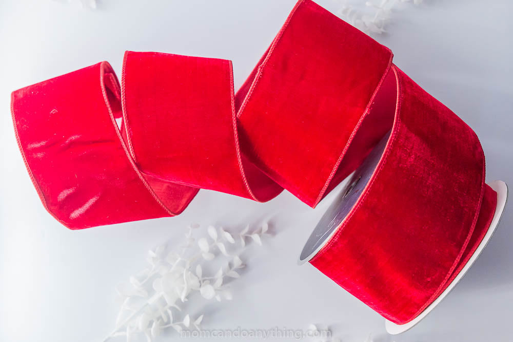 red velvet wired ribbon, Designer Christmas ribbon, wired ribbon, wired Christmas ribbon, Christmas tree ribbon, wide Christmas ribbon, 4 inch wired Christmas ribbon, luxury Christmas tree ribbon, wide wired Christmas ribbon, Christmas tree ribbon, wired Christmas tree ribbon, Christmas tree decorations