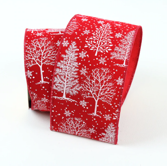 red Christmas ribbon. winter forest Christmas ribbon, Christmas trees ribbon, Designer Christmas ribbon, wired ribbon, wired Christmas ribbon, Christmas tree ribbon, wide Christmas ribbon, 4 inch wired Christmas ribbon, luxury Christmas tree ribbon, wide wired Christmas ribbon, Christmas tree ribbon, wired Christmas tree ribbon, Christmas tree decorations