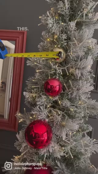large Christmas ornaments, extra large ornaments, shatterproof ornaments, large shatterproof ornaments