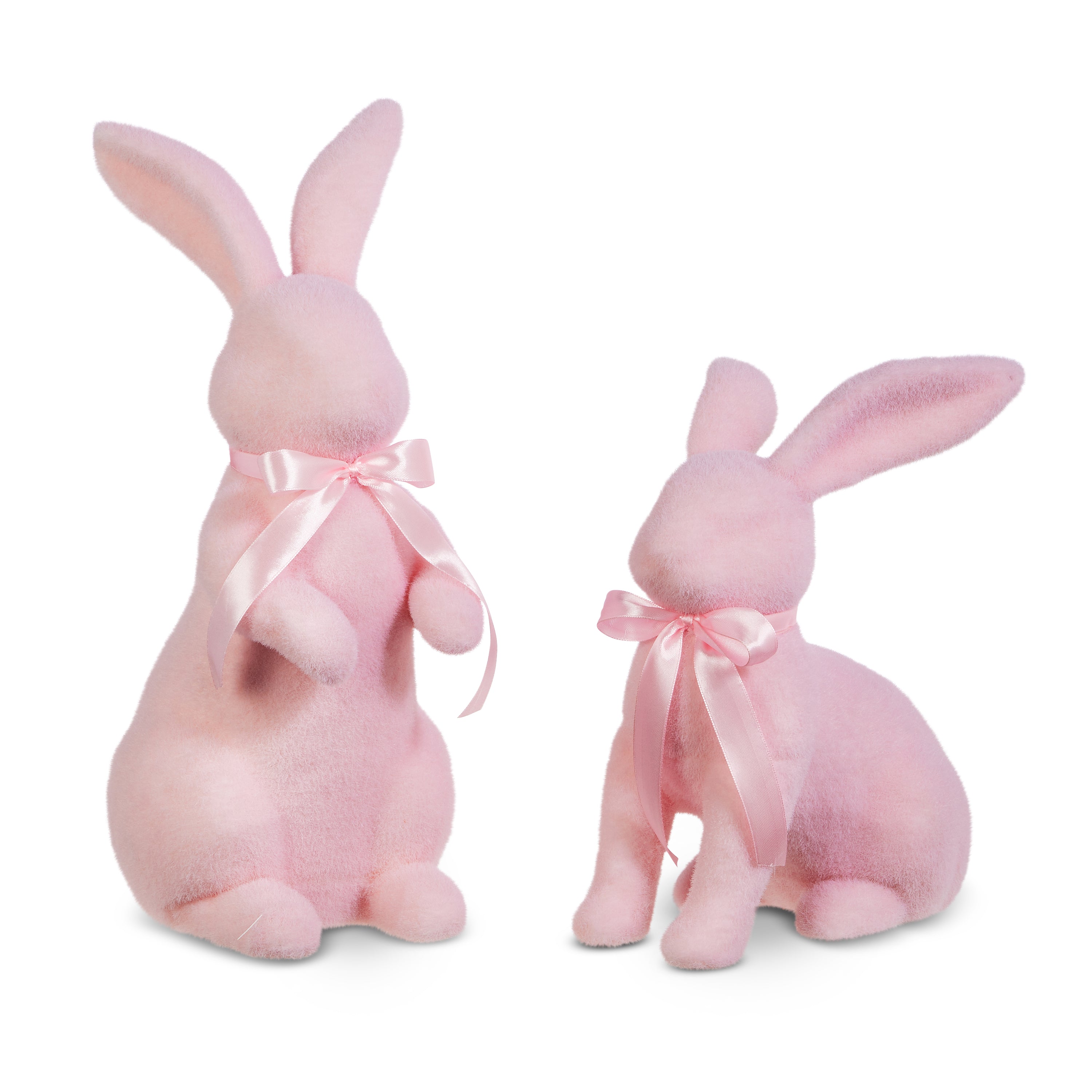 Easter Flocked high quality 16” Bunny Bundle set of 4x