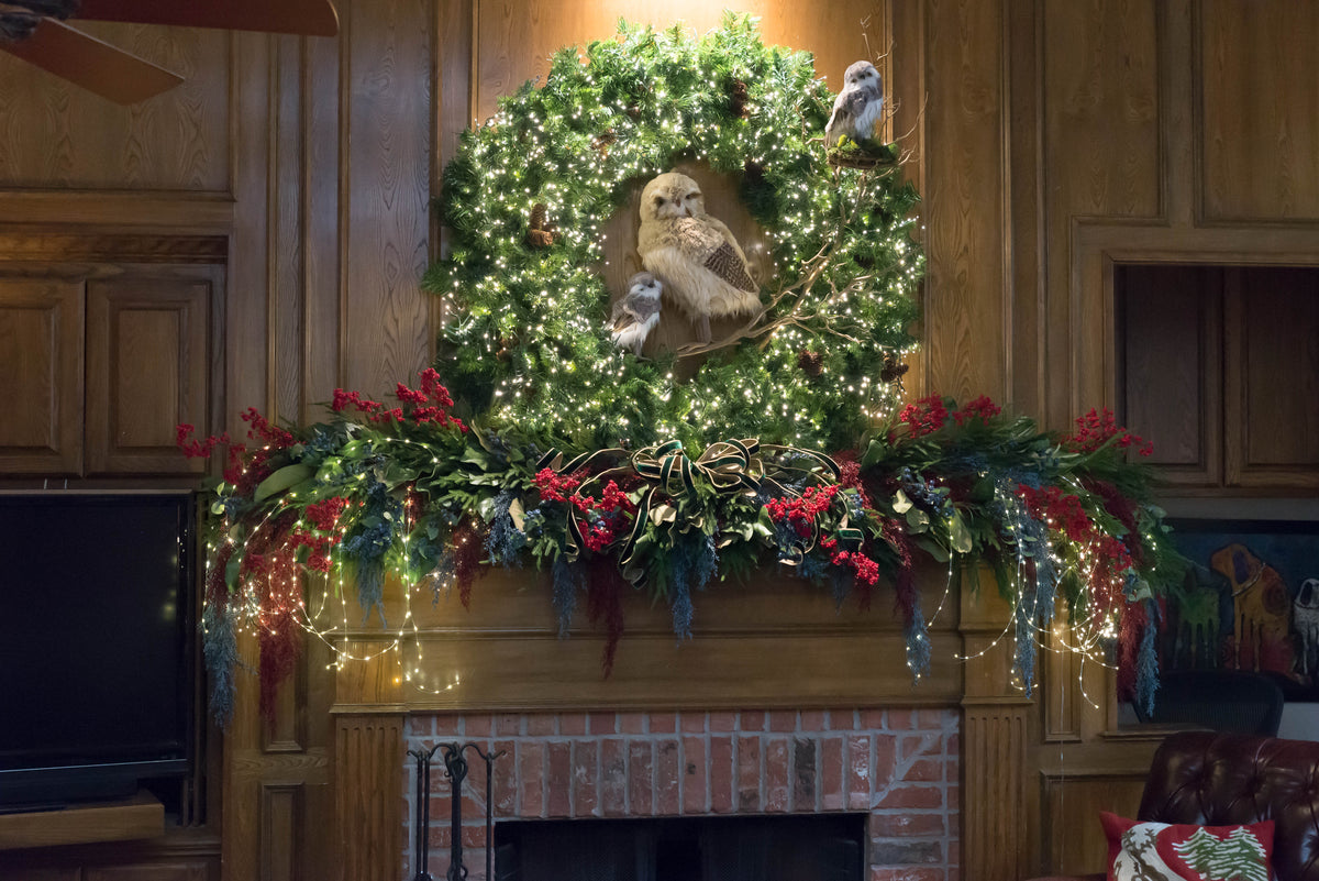 33" Red Berry Spray | Christmas Berry Stem | Holiday Tree & Wreath Greenery